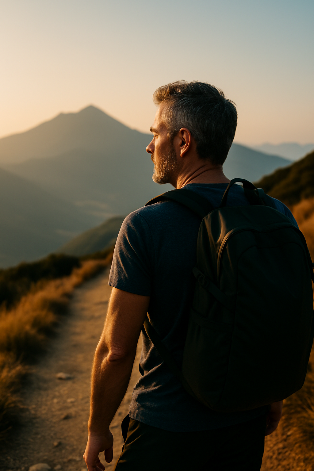 Man transforming through men’s life coaching in Charlotte